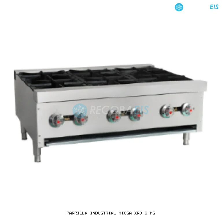 PARRILLA INDUSTRIAL MIGSA XRB-6-MG