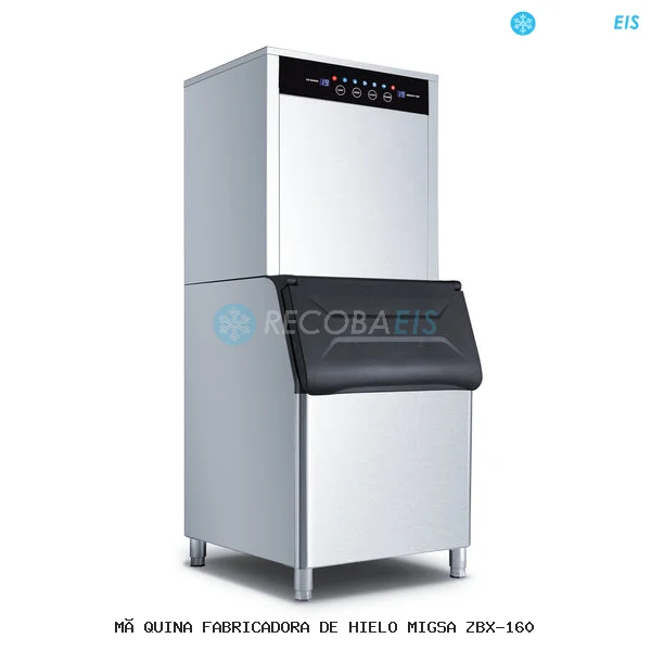 MÁQUINA FABRICADORA DE HIELO MIGSA ZBX-160
