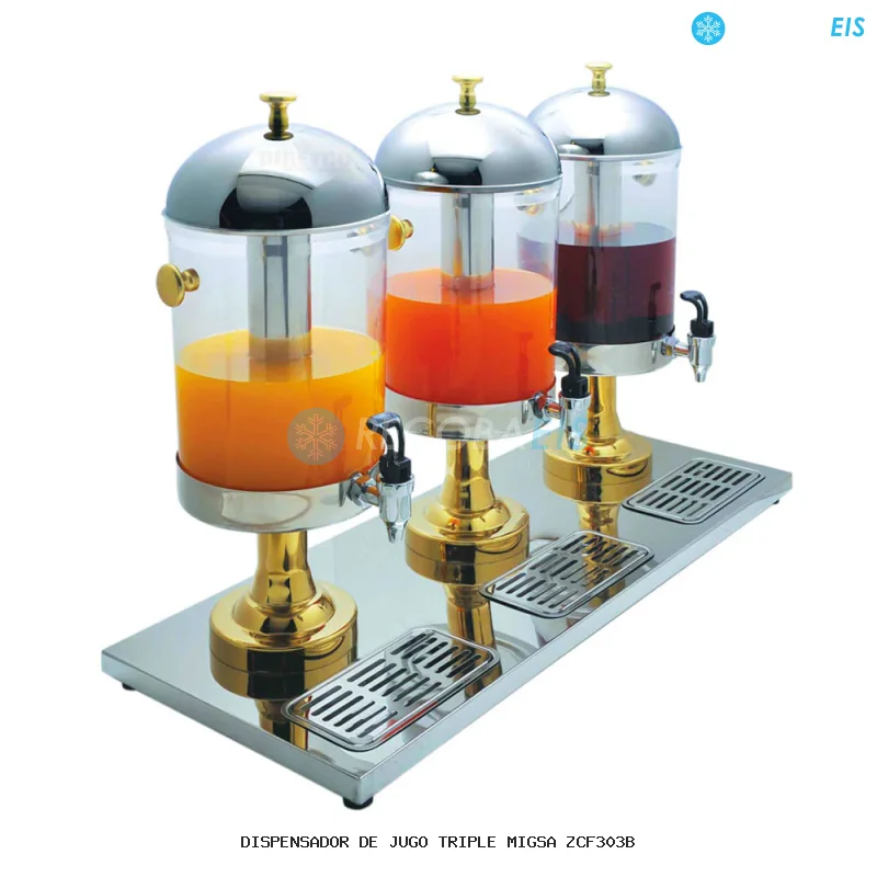 DISPENSADOR DE JUGO TRIPLE MIGSA ZCF303B